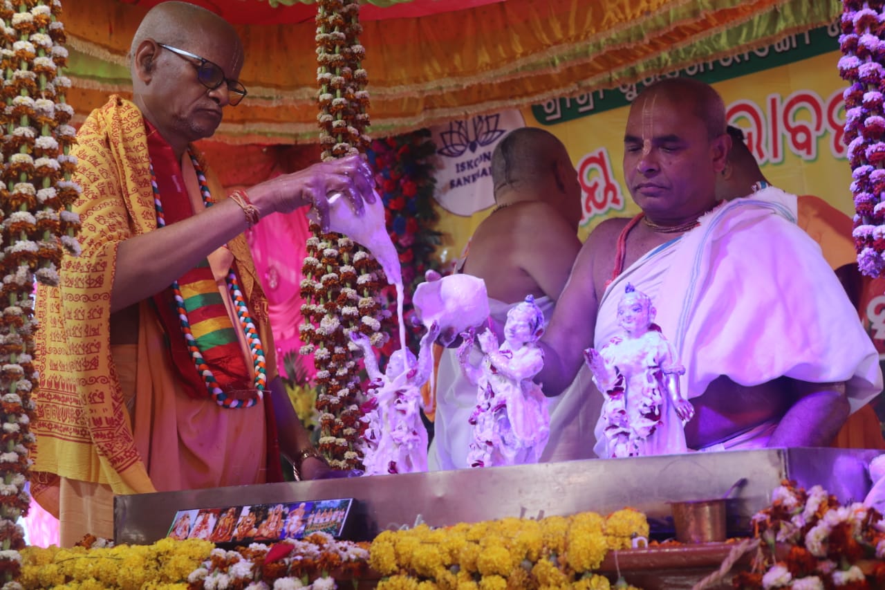 Baby Krishna Abhishekam